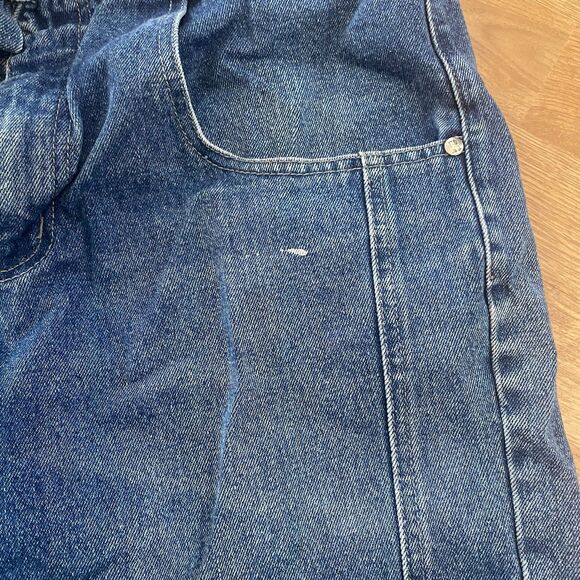 Vintage RESULTS Denim Shorts Men’s Size 33 Blue Jean Shorts Cotton - Picture 9 of 11